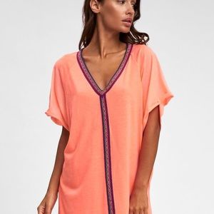 Pitusa Mini Abaya in coral size standard